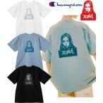 エックスガール X-girl X-girl × Champion REVERSE WEAVE R FACE S/S TEE コラボ チャンピオン Tシャツ オーバーサイズ ストリート ブランド 新品 正規品