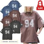 エックスガール X-girl レディース Tシャツワンピース 半袖 ビッグT ナンバリング プリント FADED NUMBER 105262041004 予約