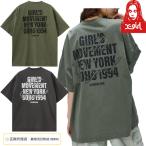 エックスガール X-girl レディース FADED MIX FONT LOGO S/S BIG TEE DRESS Tシャツワンピ 半袖 ワンピース ビッグシルエット 105262041008