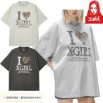  X-girl X-girl женский футболка One-piece короткий рукав большой T Heart Leopard принт FADED I LOVE X-GIRL 105262041009 предварительный заказ 