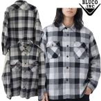【即発送｜ 最短翌日着】 ネルシャツ 長袖 バッファロー チェック BUFFALO CHECK FLANNEL SHIRT ブルコ BLUCO バイク ワーク 作業着 メンズ ブランド 新品 正規