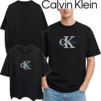 ショッピングカルバンクライン Tシャツ 半袖 カルバンクライン CALVIN KLEIN モノグラム リラックス カットソー Monologo Relaxed T-Shirt ロゴ シンプル メンズ CK 新品 正規