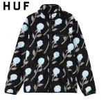 ☆セール SALE☆ HUF ハフ FAREWELL FLEECE JACKET BLACK フェアウェル フリース ジャケット アウター レトロ ブラック