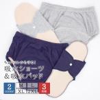  уход брюки водонепроницаемый . вода слегка утечка брюки 3 шт. комплект мужской женский ночное мочеиспускание шорты брюки . вода накладка недержание меры для мужчин и женщин взрослый уход для .. ночь моча .[takumu]