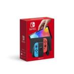 (Switch)Nintendo Switch本体(有機ELモデル)(ニンテンドースイッチ) Joy-Con(L) ネオンブルー/(R) ネオンレッド(新品)