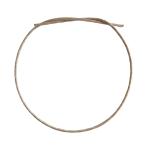 クラフトワイヤー18/4 ＃18 ４ｍｍ 72ｃｍ（1本) 薄茶色  花材 アートフラワー(造花)の茎にする太い針金
