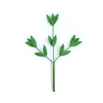 正月飾り　ちりめん細工　福笹（1枝）