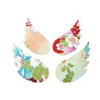  рекламная закладка крепдешиновое мастерство ангел. одна сторона крыло 1 листов крепдешин материалы. книжка Mark 