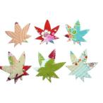  рекламная закладка крепдешиновое мастерство клен 1 листов крепдешин материалы. книжка Mark 