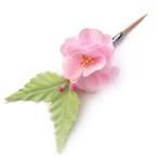 アウトレット造花 フラワーブーケ 桜（楊枝付） ラッピングツール＆ケーキピック