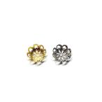 スカシキャップ中 CP32C（１個）直径12ｍｍ 座金 花座パーツ ビーズキャップ つまみ細工の花芯