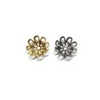 スカシキャップ大 CP51C（１個）直径14ｍｍ 座金 花座パーツ ビーズキャップ つまみ細工の花芯