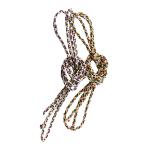  Edo удар . шнур средний Mix 5 цвет или 7 цвет ( толщина примерно 3~4mm)100cm 1 шт. 