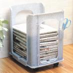 NEW газета приятный ..2 штук комплект газета подставка сделано в Японии с роликами . так же ... держатель журнал место хранения регулировка одна сторона установка . источник .. старый бумага восстановление 