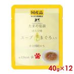 三洋食品 STIサンヨー たまの伝説 スープだしまぐろ入りほたて味(パウチ) 40g ×12個セット(s3090055)