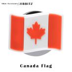 クロックス crocs【アクセサリー jibbitz ジビッツ】FLAG /Canada Flag/カナダ/国旗|10006916｜##