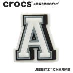 クロックス crocs【アクセサリー jibbitz ジビッツ】Letter A / レター「A」|10006994