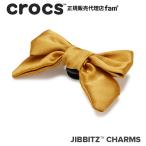 ショッピングジビッツ クロックス crocs【アクセサリー jibbitz ジビッツ】ELEVATE7 //Mini Gold Bow/ミニ ゴールド ボウ/リボン｜10013391