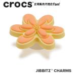 クロックス crocs【アクセサリー jibbitz ジビッツ】NATURE1//Lil Orange Daisy Flower/リル オレンジ デイジー フラワー|10013772