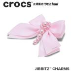  Crocs crocs[ аксессуары jibbitzji Bit'z ]Shoelry4 //Pink Velvet Flower Bow/ розовый bell спальное место цветок лента l10016712