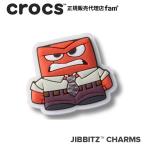  Crocs crocs[ аксессуары jibbitzji Bit'z ]Pixar Inside Out Anger/piksa- внутренний * head [ кальмар li]/ Disney l10016920