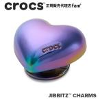 Crocs crocs[ аксессуары jibbitzji Bit'z ]SYMBOL4 //Iridescent Bubble Heart/ilite цент Bubble Heart l10017482