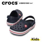 ショッピングクロックス キッズ クロックス crocs【キッズ サンダル】Crocband Clog K /クロックバンド クロッグ K/ネイビー×レッド｜☆