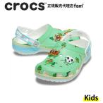 クロックス crocs【キッズ サンダル】Animal Crossing Classic Clog K/どうぶつの森 クラシック クロッグ K(18〜21cm)|☆