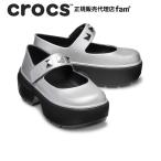 クロックス crocs【メンズ レディース サンダル】Stomp Metallic Mary Jane/ストンプ メタリック メリー ジェーン|##