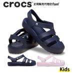 クロックス crocs【キッズ サンダル】Classic Fisherman Sandal K/クラシック フィッシャーマン サンダル K(18〜21cm)|☆