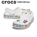 クロックス crocs【メンズ レディース サンダル】Peanuts Crocband Clog/ピーナッツ クロックバンド クロッグ/スヌーピー/212115-90H｜