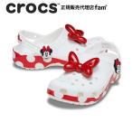 クロックス crocs【メンズ レディース サンダル】Minnie Mouse Classic Clog/『ミニー』マウス クラシック クロッグ/ディズニー /212717-90H｜