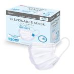 [アイリスオーヤマ] マスク 不織布プリーツ 120枚入 大容量 ふつうサイズ 幅16.5センチ 耳が痛くならない ホワイト Smart Basic