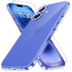 iPhone16 ケース クリア 耐衝撃 ガラスフィルム付き アイフォン16ケース 米軍MIL規格 耐久性 黄ばみ防止 アイホン16 スマホケース