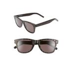 ¥µ¥ó¥í¡¼¥é¥ó ¥ì¥Ç¥£¡¼¥¹ ¥¢¥¯¥»¥µ¥ê¡¼ ¥µ¥ó¥°¥é¥¹ Saint Laurent 50mm Leather Wrapped Flat Top Sunglasses