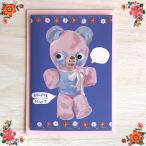 nata Lee *reteg-g кольцо * I z* карта / розовый * Panda розовый * Panda кукла. kyorokyoro Medama карта 