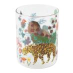 ナタリー・レテ ヒート・レジスタント・ミドル・グラス ジャングル　野生動物たちの耐熱グラス・カップ