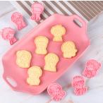 大人気☆呪術廻戦♪クッキー型6個セット♪虎杖悠仁 五条悟 伏黒恵 釘崎野薔薇 狗巻棘  夏油傑 クッキーカッター型抜き