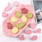 大人気☆すみっコぐらしのクッキー型8個セット♪えびふらいのしっぽ ほこり ざっそう ふろしき すずめ にせつむり おばけ とかげのおかあさん すみっこぐらし