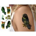 ショッピングタトゥー タトゥーシール 3D 立体感 鳥 3d32 レギュラー