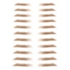 眉毛シール ステッカー 眉シール ブラウン e11b