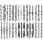 タトゥーシール トライバル イバラ 7種7枚set025
