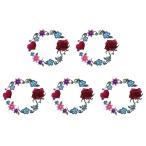 タトゥーシール タトゥーシール 5枚入り ハート 花輪 tm060111 ワンポイント