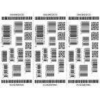 タトゥーシール バーコード 記号 ymk001 通常サイズ・3枚入り