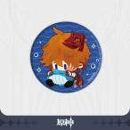 原神　公式グッズ 呑天の鯨シリーズ-ちびキャラふわふわバッジ Genshin 8月仮予約