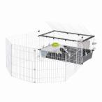u.. клетка . забор. комплект park Home 100 house мелкие животные для Италия ferplast производства 