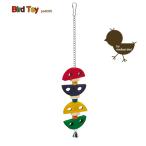  птица маленькая птица для игрушка качели PA 4095 из дерева bird игрушка жердочка легкая установка колокольчик имеется подвешивание ниже тип Италия ferplast производства 
