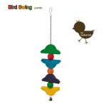  птица маленькая птица для игрушка качели PA 4096 из дерева bird игрушка жердочка легкая установка колокольчик имеется подвешивание ниже тип Италия ferplast производства 