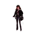 ハーレーダビッドソン バービー シリーズNo2 こげ茶色の革ジャンとパンツ Harley Davidson Barbie