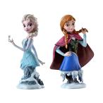 アナと雪の女王 アナ&amp;エルサ ミニバスト 胸像 フィギュアリン 2点セット グランド・ジェスター・スタジオ Grand Jester Studios ディズニー 【セール】